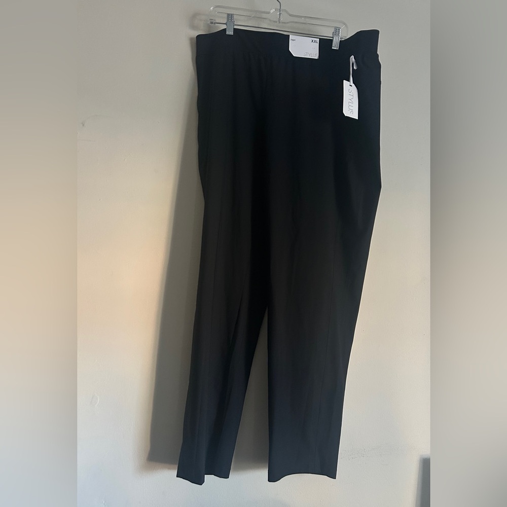 NWT Women's Black Jogger Pants Plus Size XXL